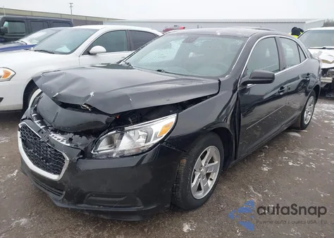 2015 Chevrolet Malibu Ls из США, поврежденный, VIN 1G11B5SL8FF225493